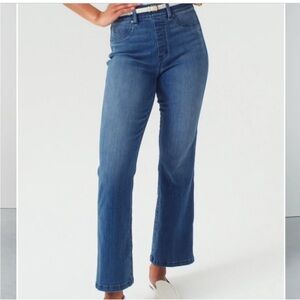 NWT SPANX shape™ EveryWearKick Flare Jeans Color Vintage Size Medium